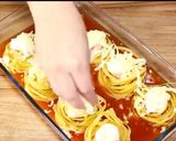 Foto del paso 8 de la receta: Fideos niditos con jamón y queso