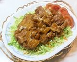 A picture of step 3 of Simple Chicken Simmered in Soy Sauce.