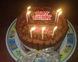 Foto langkah ke 10 dari resep Kitkat n koko krunch cake.