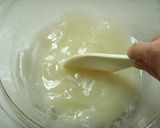 A picture of step 5 of Microwaved Uguisu-Mochi.