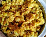 A picture of step 2 of Batata vada (Maharashtrian style).
