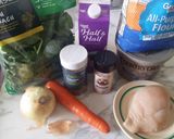 A picture of step 1 of Chicken and Gnocchi Soup.