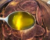 Fogasfilé sült tökön és lila burgonyán recept fázis 2 fotója