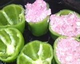 A picture of step 4 of Nikki's Stuffed Green Peppers