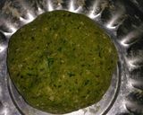 A picture of step 2 of Thepla.