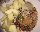 A picture of step 4 of Aloo began.