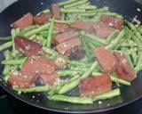 Green Bean And Spam With Orange Ginger Sauce recipe step 1 photo