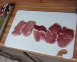 A picture of step 2 of Hippie Pork Roulades.