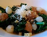 A picture of step 11 of Meatball Soup #2.