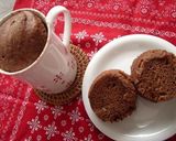 A picture of step 9 of Healthy Microwaved Banana & Cocoa Steamed Bread.