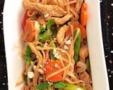 Hình bước làm 3 của món Phở xào gà tây (rau củ)