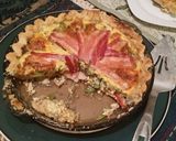 A picture of step 9 of Breakfast Quiche.