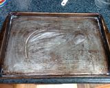 A picture of step 2 of Pumpkin Roll.