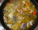 A picture of step 10 of From a Chef's Kitchen! The Secret to Easy and Super Delicious Tonjiru (Pork Miso Soup).
