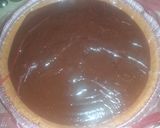A picture of step 5 of Chocolate Amaretto Pudding Pie.