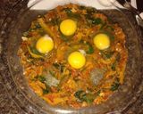 A picture of step 7 of Portuguese Baked Eggs.
