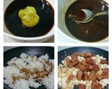 A picture of step 2 of Spam With Wasabi Fried Rice.