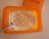 A picture of step 2 of Easy and Fluffy Steamed Breakfast Cake Made with Pancake Mix.