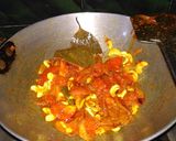 A picture of step 3 of Paneer butter Masala.