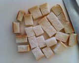 A picture of step 1 of Caramel Rusks ＊ With Sandwich Bread.