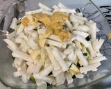 Une image de l'étape 7 de Gratin de courgettes et navets à la moutarde et pecorino.