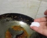 A picture of step 2 of Tangy potato sabzi.