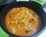 Foto del paso 11 de la receta Papas guisadas con bacalao