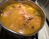 A picture of step 2 of Leftover Hen In Cream Soup With Asparagus And Capers.