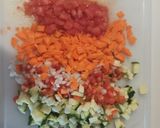 Foto del paso 1 de la receta: Pasta con verduritas y champiñones