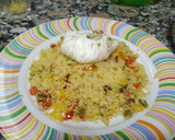 Foto del paso 8 de la receta: Cuscús con verduras y huevo poché