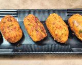 A picture of step 3 of Leftover Rice Cutlets.