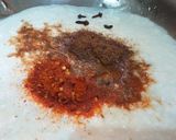 A picture of step 3 of Murgh pulao.