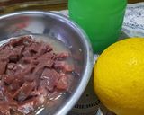 Foto del paso 2 de la receta: Hígado alimonado con puré