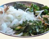 A picture of step 1 of Aval Kozhukattai (flattened rice) for Vinayaka chadurthi.