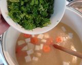 Csirkemell raguleves krumpligombóccal recept fázis 3 fotója