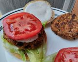 Foto del paso 8 de la receta: Patties de frijoles y berenjena veganas😜🍔🥪