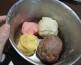 عکس مرحله 5 از دستور کوکی شطرنجی شیرینی طرح دار😍✨