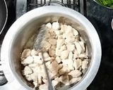 A picture of step 1 of Shashlik with Chinese fried rice.