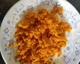 A picture of step 2 of Raw turmeric chutney.