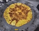 A picture of step 7 of Moong Beans Masala Khakhra.