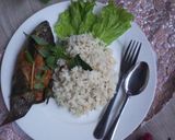 Foto langkah ke 3 dari resep Nasi Daun Jeruk.