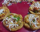 वेजिटेबल पिज़्ज़ा नेस्ट(Vegetable pizza nest recipe in hindi) रेसिपी चरण 3 फोटो