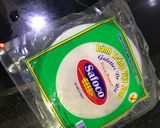Hình bước làm 2 của món Bánh cuốn (từ bánh tráng) siêu tốc