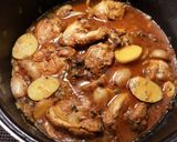 Foto del paso 15 de la receta: Pollo especiado y aromatizado en salsa de aceite dargan
