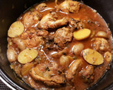 Foto del paso 15 de la receta: Pollo especiado y aromatizado en salsa de aceite dargan