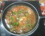 A picture of step 9 of Chicken Manchurian.