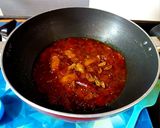 A picture of step 4 of Plum Chutney.