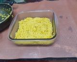 A picture of step 6 of No Oven Baked Maggi.