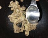 A picture of step 5 of Beef Steak with Mushroom Sauce.