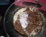 A picture of step 2 of Wheat flour banana cake.